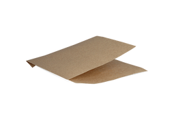 Klika - Hamburger zakje 16x16cm kraft vetvrij papier PS-vrij BIO | 2000 stuks