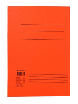 Quantore - Dossiermap folio 320gr oranje | 50 stuks
