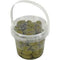 PP cups met sluitzegel, deksel en hengsels 2000ml transparant 84 stuks (emmer met deksel)