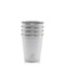 Mizu - Reusable Pint Cups | 10 oz Stainless Party Cup | Set of 4 | Stainless