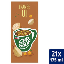 Unox - Cup-a-Soup Franse ui 175ml | Doos a 21 zak | 4 stuks