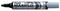 Pentel - Viltstift MWL5M Maxiflo whiteboard zwart 3mm | 12 stuks
