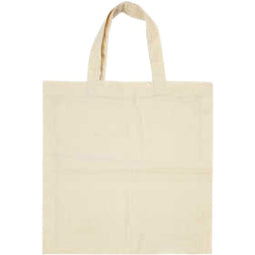 Creotime - Tas crea com 27.5x30cm 5 stuks katoen naturel | Doos a 5 stuk | 4 stuks