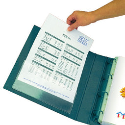 Djois - Insteektas U-map 155x90mm zelfklevend PP transparant