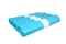 Klika - Vuilniszakken 120 liter 70x110cm 10 rollen met 20 zakken blauw T70 | 200 stuks