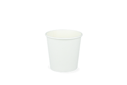 Klika - Kartonnen Saus Cup 3oz 90ml Ø62mm Wit | 100 stuks