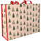 Klika - Shopper | Kerstmis | PP | Kerstboompjes | 45x 15x36cm | 10 stuks