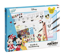 Totum - Handletterset disney mickey en minnie | 1 pak | 6 stuks