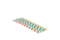 Klika - Papieren buigrietjes kleurenmix 240x6mm FSC®Mix BIO | 200 stuks