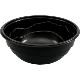 Depa® - ® Kom | Wave | reusable | pP | 1000ml | zwart | 20 stuks