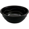 Depa® - ® Kom | Wave | reusable | pP | 1000ml | zwart | 20 stuks