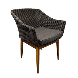 Your Own Living Java Dining Tuinstoel - Charcoal/Acacia