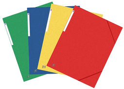 Oxford - Elastomap Top File+ A3 3 kleppen 390gr assorti