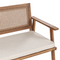 Beliani ARENELLA - Loungeset 4-zits - Lichthout/Beige - Acaciahout