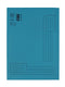 Quantore - Vouwmap A4 ongelijke zijde 230gr blauw