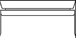 IEZZY - Envelop bank C5/6 114x229mm zelfklevend wit