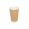 Klika - Kartonnen koffiebeker 150cc 6oz Ø70mm Kraft | 2500 stuks