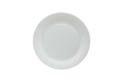 Klika - Bord Ø18cm karton wit BIO | 1000 stuks