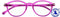 I Need You - Leesbril i need you +2.00dpt tropic roze