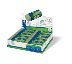 Staedtler - gum Eco, olijfgroen, ft 65 x 23 x 13 mm