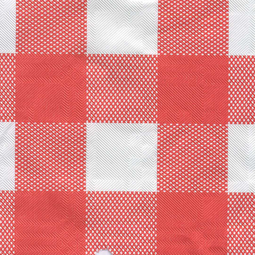 Klika - Tafellaken | papier | 120 | 50m | rood/wit