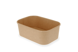 Klika - Maaltijdbak karton 750ml Kraft | 300 stuks