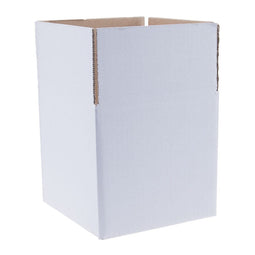 Klika - Kartonnen dozen enkelegolf 302 x 220 x 200 mm wit | 30 stuks