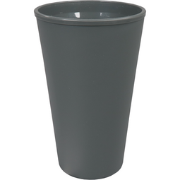 Circ - | Beker | PP | reusable | dubbelwandig | 400ml | 145mm | grijs | 48 stuks