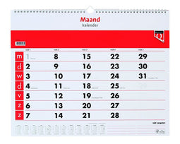 Quantore - Maandkalender 2023 | 1 stuk | 10 stuks