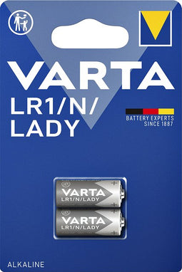 Varta - Batterij LR1/N/Lady alkaline blister à 2stuk | Blister a 2 stuk | 10 stuks