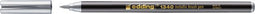 Edding - Brushpen edding 1340 metallic zilver | 10 stuks