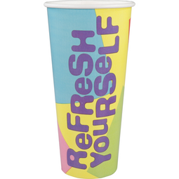 Depa® - ® | Milkshakebeker | Refresh | Karton + PE | 500ml | 22oz | 170mm | sleeve met 50 stuks