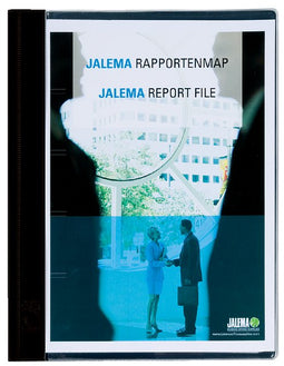 Jalema - Rapportenmap A4 met snelhechter zwart | 50 stuks