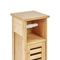 Beliani OLATHE - Toiletrolhouder - Lichthout - Bamboe