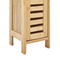 Beliani OLATHE - Toiletrolhouder - Lichthout - Bamboe