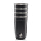Mizu - Reusable Pint Cups | 16 oz Stainless Party Cup | Set of 4 | Stainless