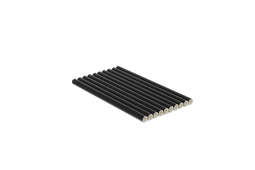 Klika - Papieren rietjes zwart 150x8mm FSC®Mix BIO | 200 stuks