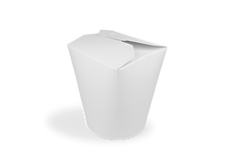 Klika - Wok to Go beker 32oz 1000ml karton wit | 500 stuks