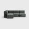 Curt-set 9 - E.g. Flexible Small Corner Sofa - Sera - Gravel (grey)