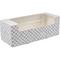 Depa® - ® Gebaksdoos | Love to Eat | karton + PET | 25x10x9cm | met venster | wit/zwart | 200 stuks