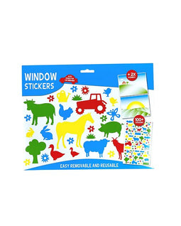 Office - Raamstickers mono assorti | 48 stuks