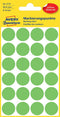 Avery Zweckform - Etiket Zweckform 3174 rond 18mm lichtgroen 96 stuks | Pak a 4 vel | 10 stuks