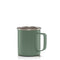 Mizu - Camp Cup | 370 ml Stainless Camp Mug with Handle | Single Wall | Stainless