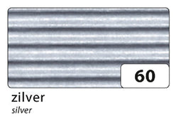 Folia Paper - Golfkarton Folia E-golf 50x70cm 250gr nr60 zilver