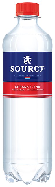 Sourcy - Water rood petfles 500ml