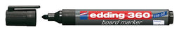 Edding - Viltstift edding 360 whiteboard rond zwart 3mm