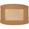 Klika - Schaal | kraftpapier + PE | rechthoekig | 105x65x40mm | bruin | 250 stuks