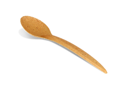 Klika - Herbruikbare lepel 180mm houtlook BIO | 100 stuks
