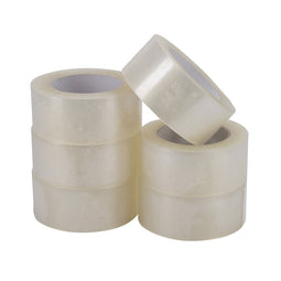 Klika - Pp acryl e low noise transparant 50 mm x 66 meter | 6 stuks