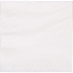 Klika - Servet | papier | 2-laags | 33x33cm | wit | 100 stuks